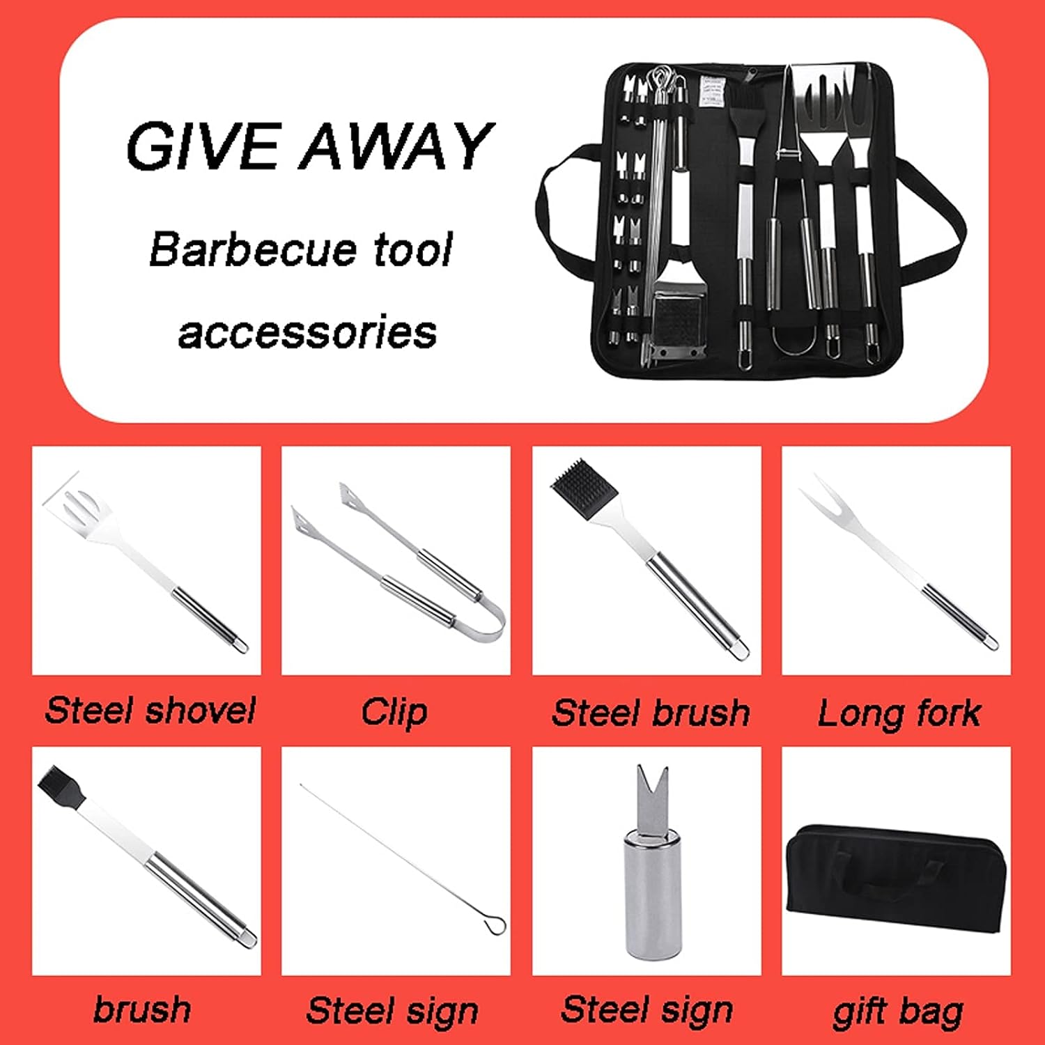 Garden Fire Pit Grill Bowl Grill Barbecue Rack Fire Pit Outdoor Wood Burning fire Pit, with Spark Screen, Fireplace Poker, Outdoor Courtyard fire Pit, with Barbecue Set