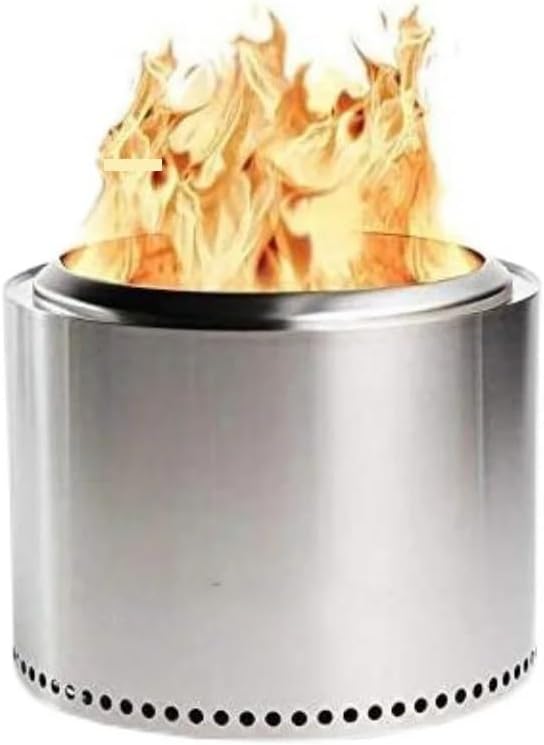 Outdoor Fireplaces Stainless Steel Apartment Bedroom Round Fire Pits Fashion Coffee Shop Villa Barbecue Grill Creative Living Room Heating Stove Fire Pits