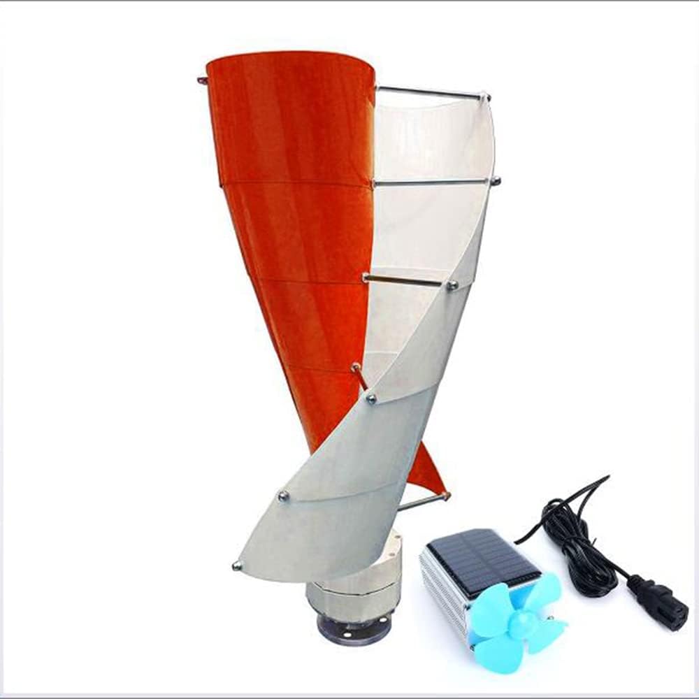 12000W Helix Magnetic Levitation Axis Vertical, with Charge Controller Wind Power Machine Suitable for Boats, Gazebos, Cabins, Green Windmills, Home,48v