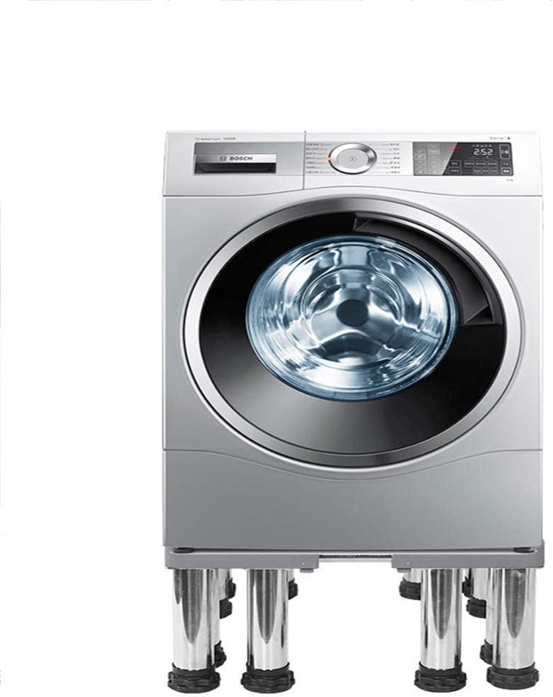 Universal Washing Machine Stand Refrigerator Stand Base Multi-Functional Furniture Drum Adjustable Stent 4/8/12 Feet Telescopic Freezer Floor Trays for Air Conditioner Dryer
