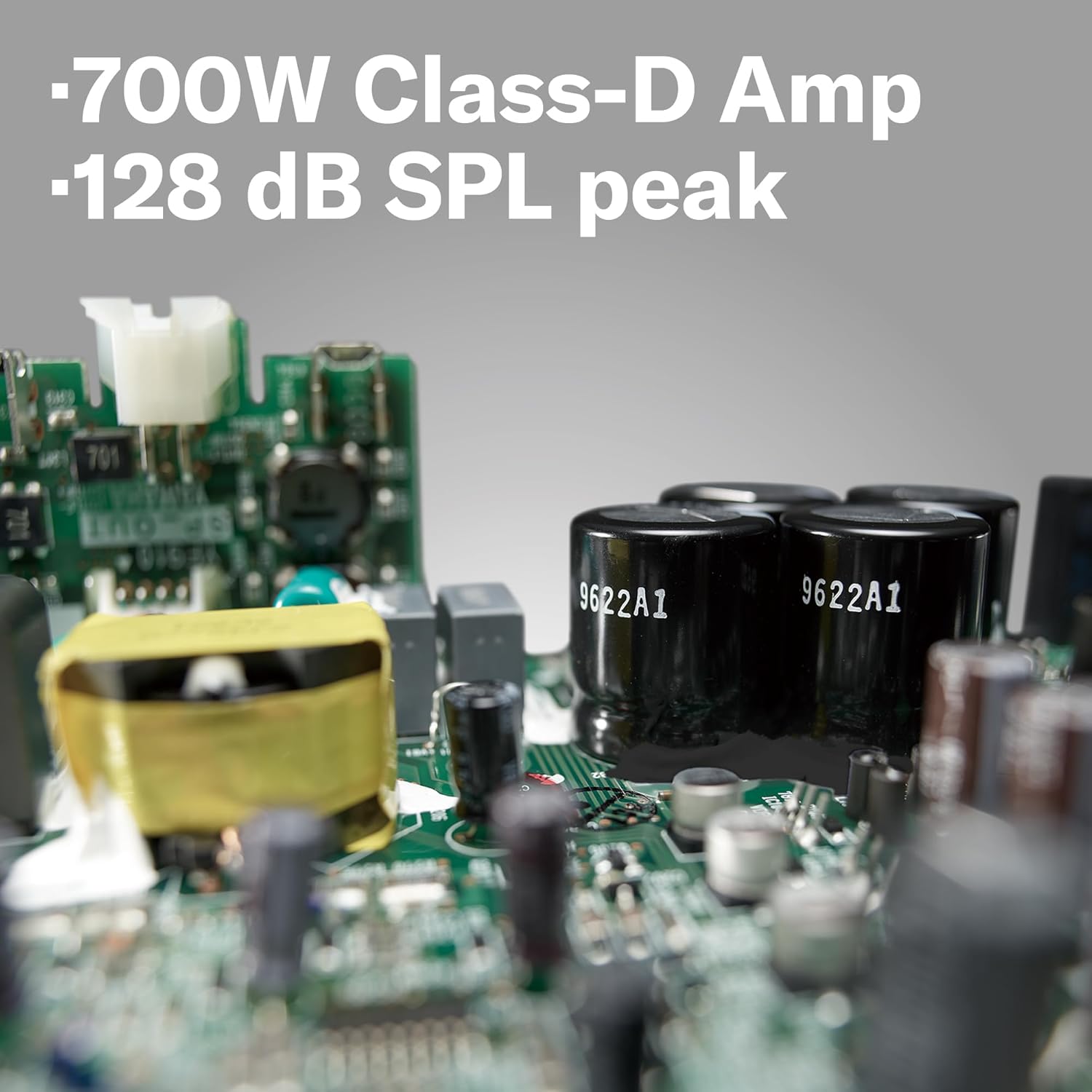 Yamaha DHR Series Powered Speaker, 700W, 10