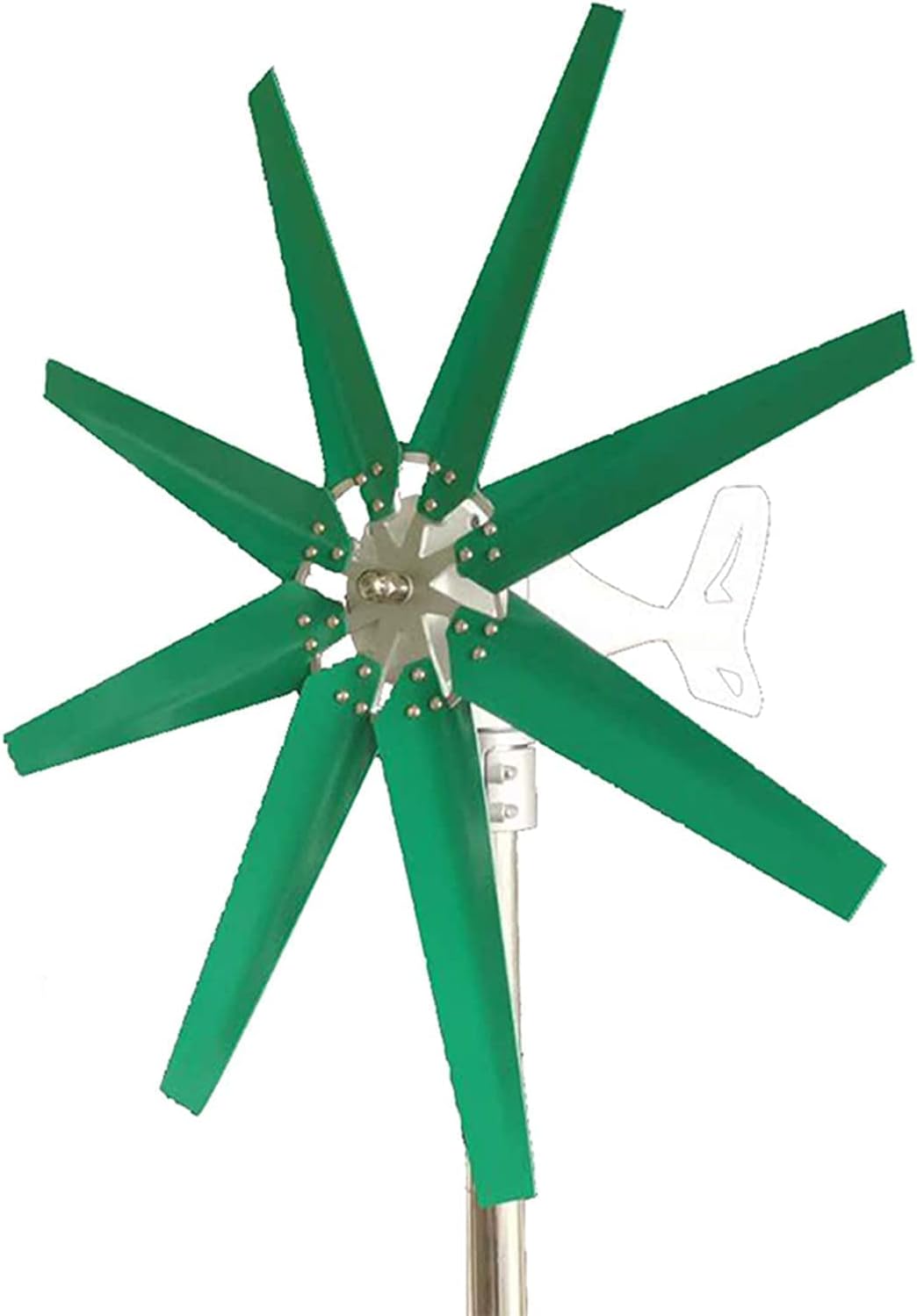 8000W 8 Blades Horizontal Home Wind Turbine Generator Charge with Controller Windmill Energy Wind Generator for Home Use Yacht Farm