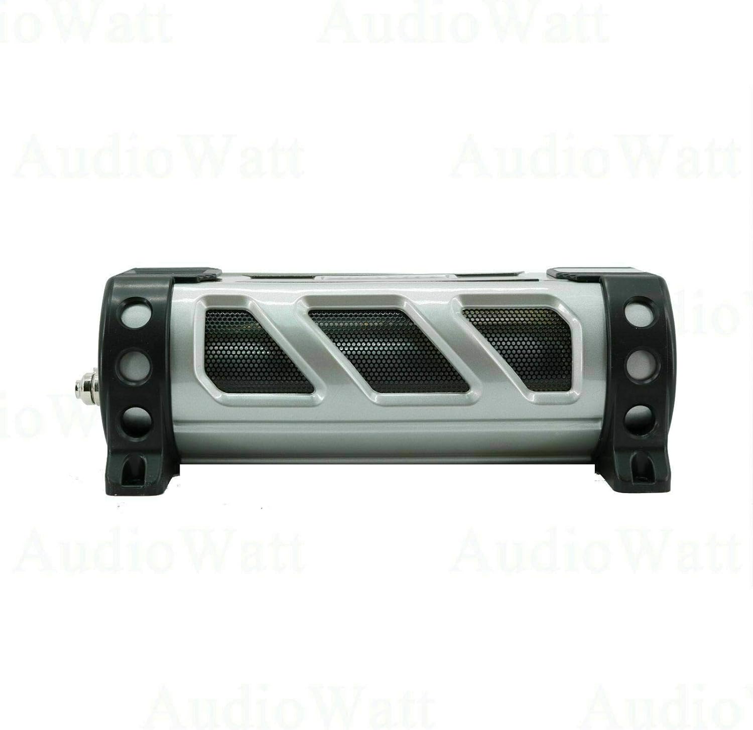 Gravity GR5.0 Car Audio Battery Stiffening Portable Power 5 Farad Capacitor and Completed 5000 Watts 0 Gauge Amplifier Installation Wiring Kit Red BGC0XLR