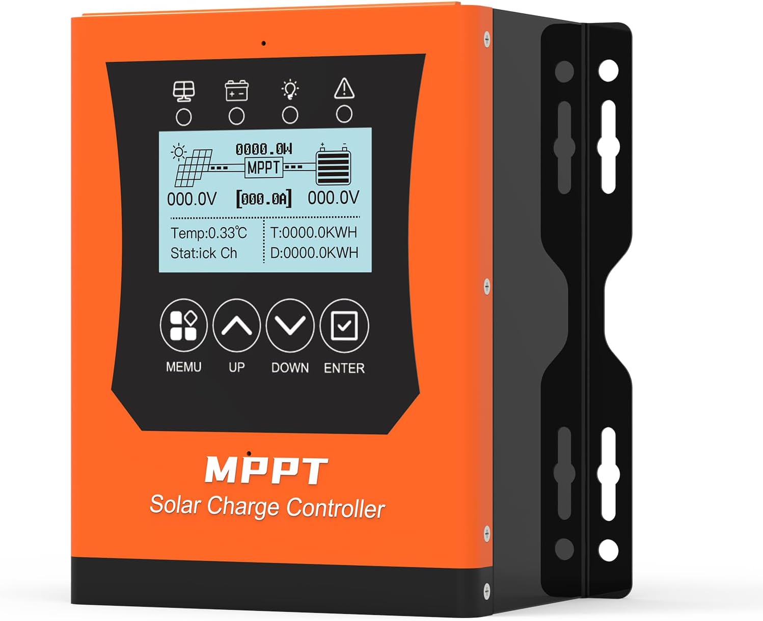 60a Mppt Solar Charge Controller 12V/24V/48v/60V/96V/120V,Solar Panel Controller for Lifepo4/Lithium/Gel/Rv Battery (Max Input 240V,60amp)