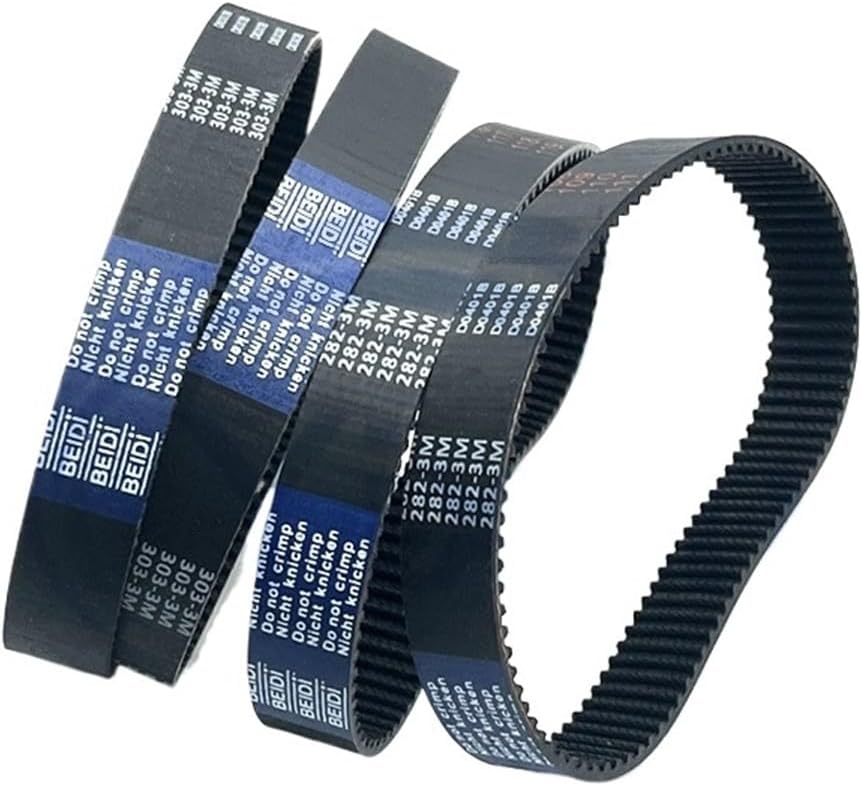 3M Timing Belt Length 195 198 201 204 207 210 213 216 219 222 225 228mm Width 6/9/10/15/20mm Sweeper Washing Machine Belt(222m-3M-(74 Teeth),1pcs,20mm)