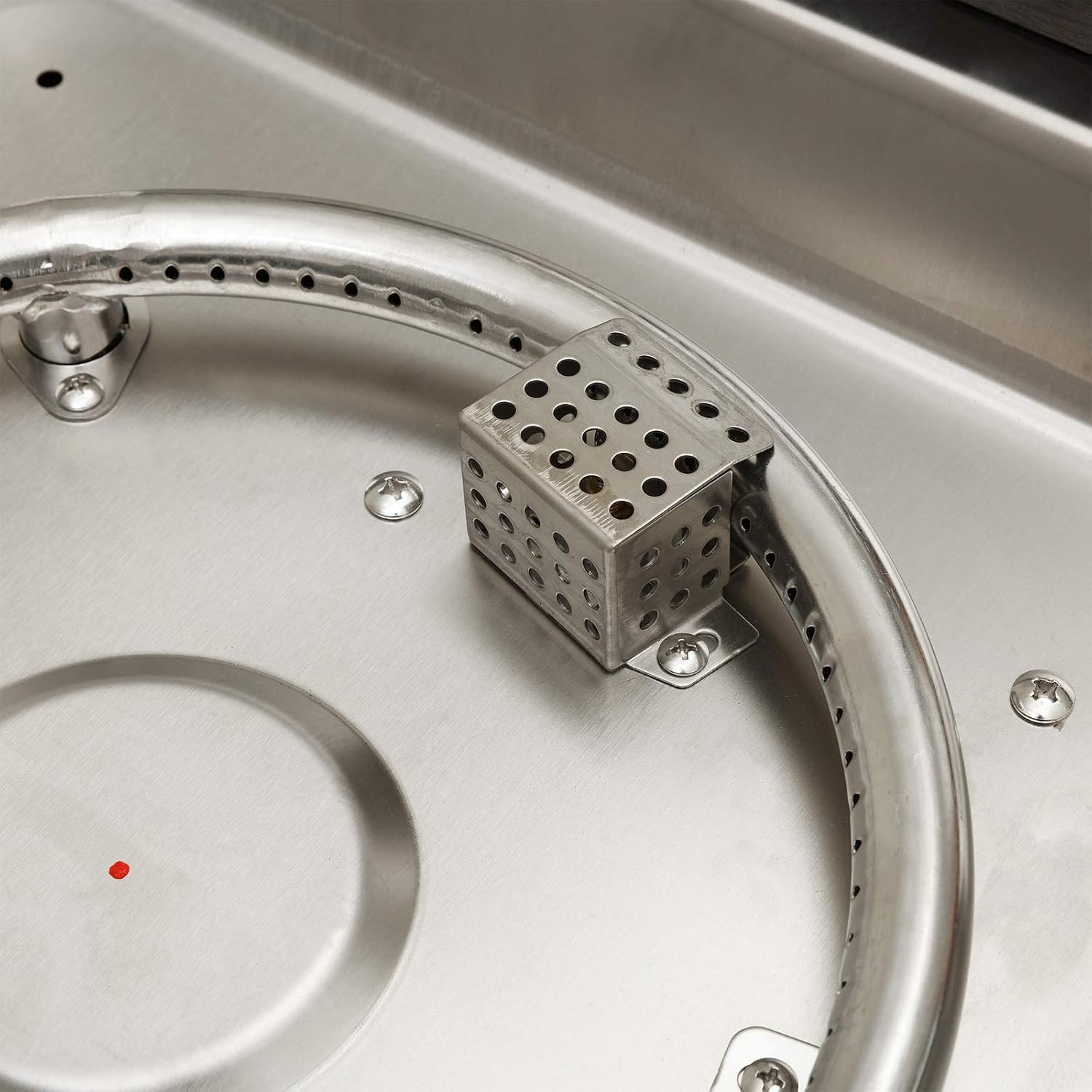 34 Inch Propane Fire Table Square Gas Fire Table Outdoor Firepit Black CSA Certification 50,000 BTU Auto-Ignition with Metal Tabletop, Bronze