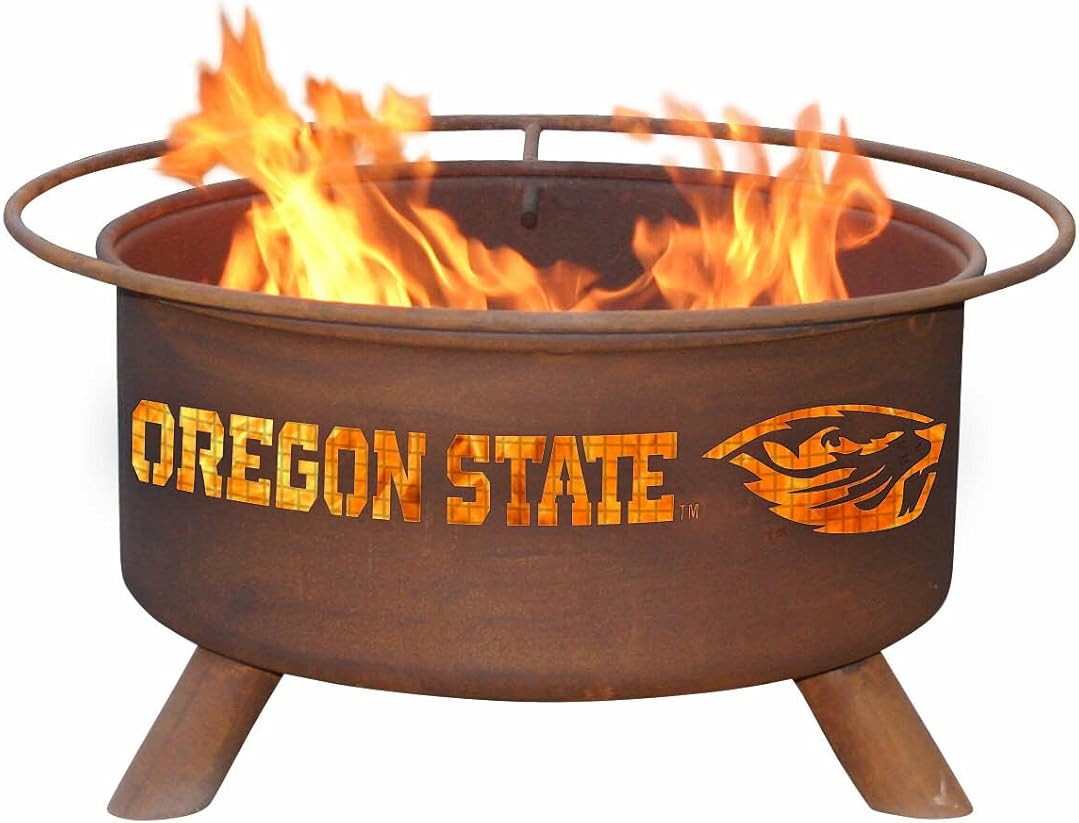 Patina Products F231, 30 Inch Oregon State Fire Pit
