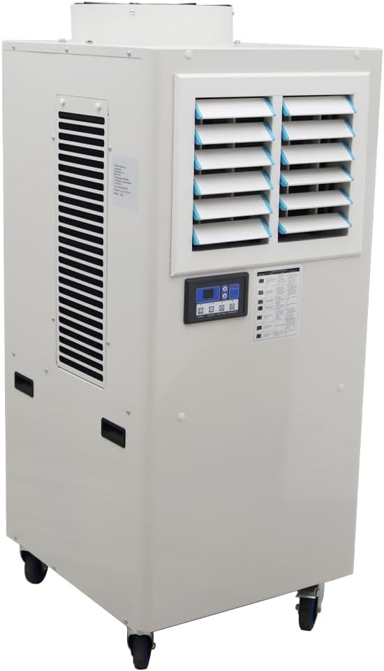 Industrial Spot Cooler Outdoor Air Conditioner Commercial Air-Cooled Mobile Outdoor Cooling Aircon 20400 Btu/h 220V