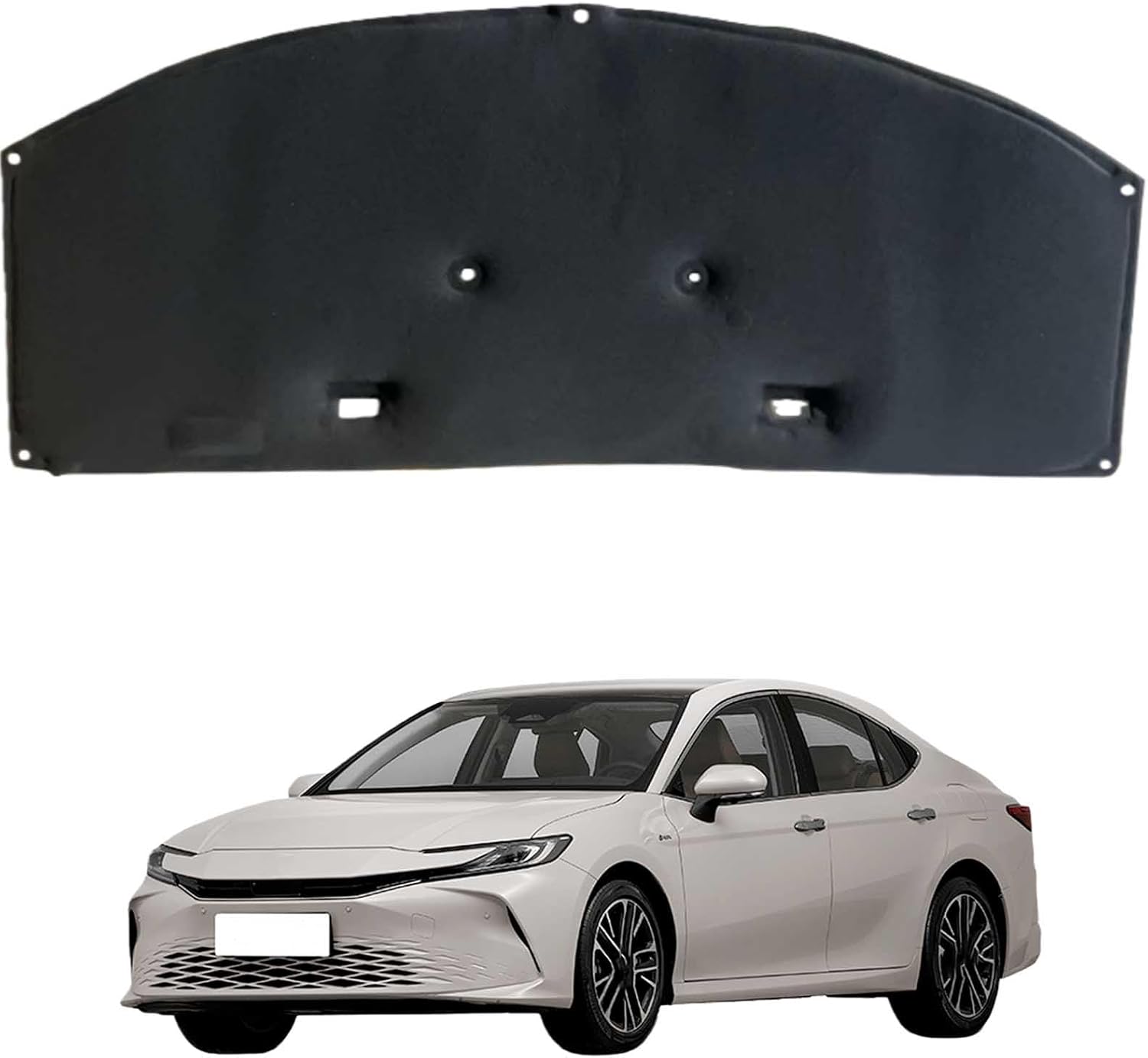 Car Front Hood Engine Sound Pad for Toyota Camry 2013-2014, Heat Insulation Cotton Mat Cover Soundproof Car Accessories