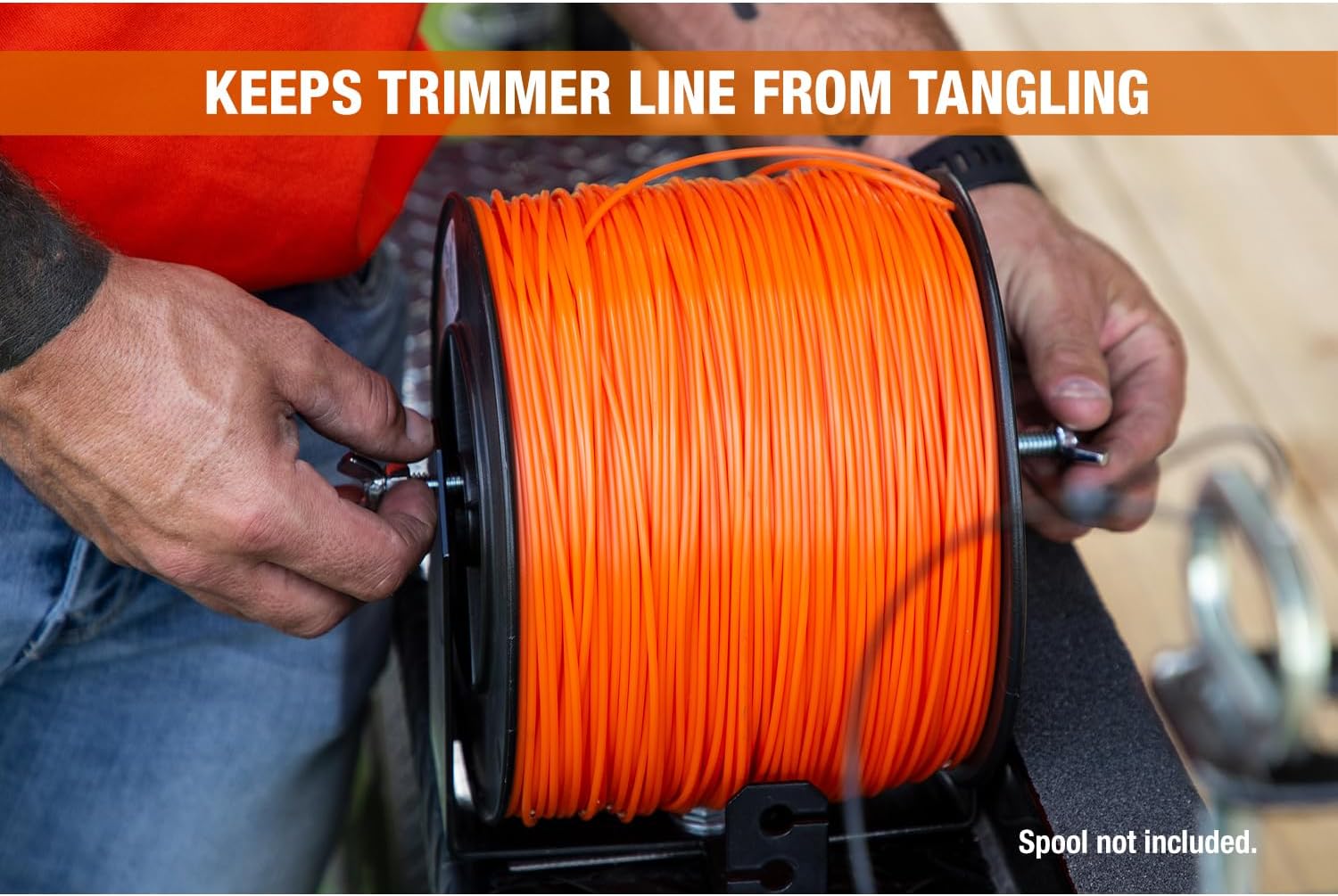 Buyers Products LT40, LT21, LT32,Trailer Rack Kit for Landscaping – Trimmer Rack, Locking Gas Can Holder & Line Spool Bracket for Open or Enclosed Utility Trailers