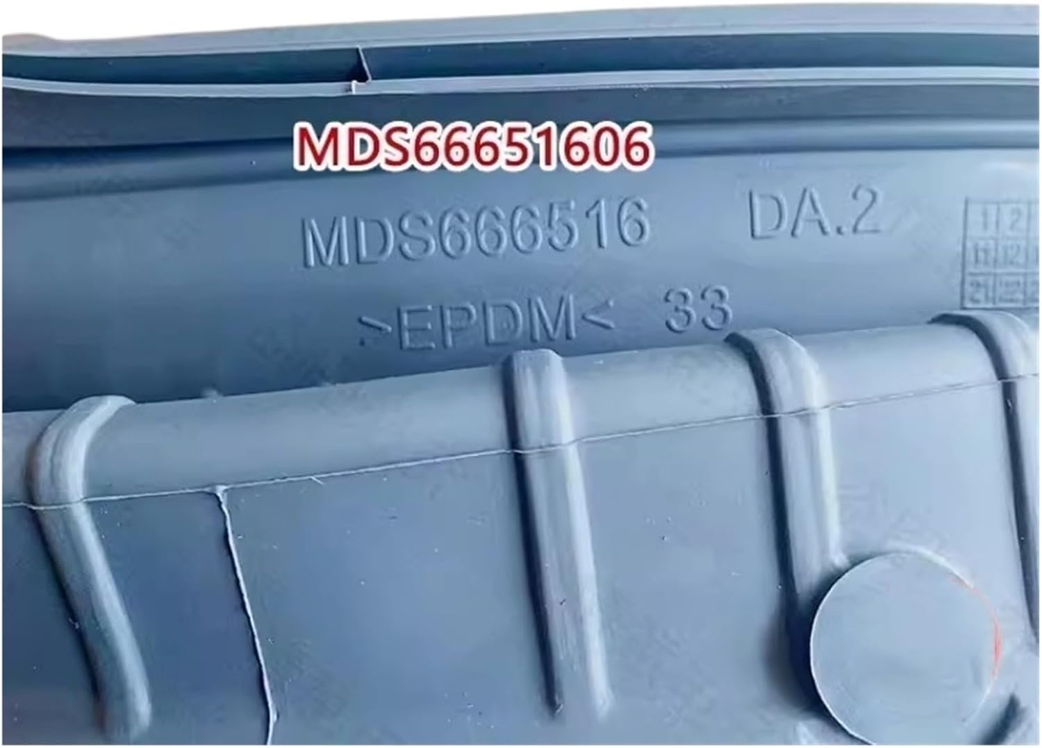 Drum Washing Machine Door Seal Rubber Ring Fitting, Compatible for LG Washing Machine Door Seal MDS66651603 MDS66651606 MDS66651602 MDS6651605 Replace(MDS66651603)