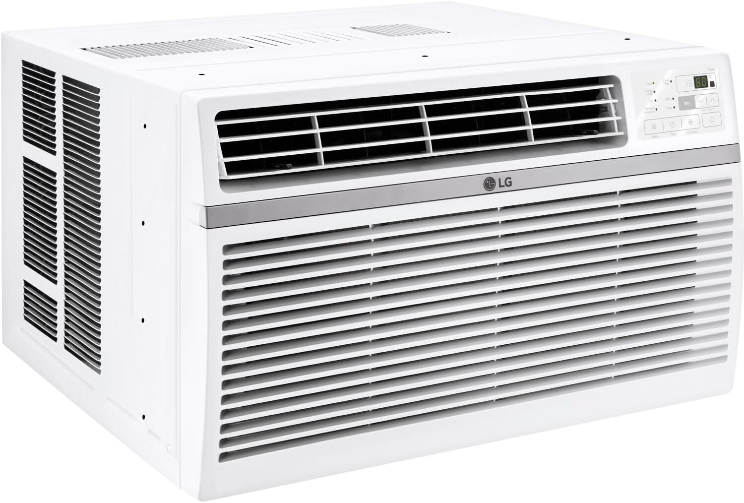 LG 12,000 BTU Window Air Conditioner, Cools 550 Sq.Ft. (22' x 25' Room Size), Quiet Operation, Electronic Control with Remote, 3 Cooling & Fan Speeds, Auto Restart, 115V