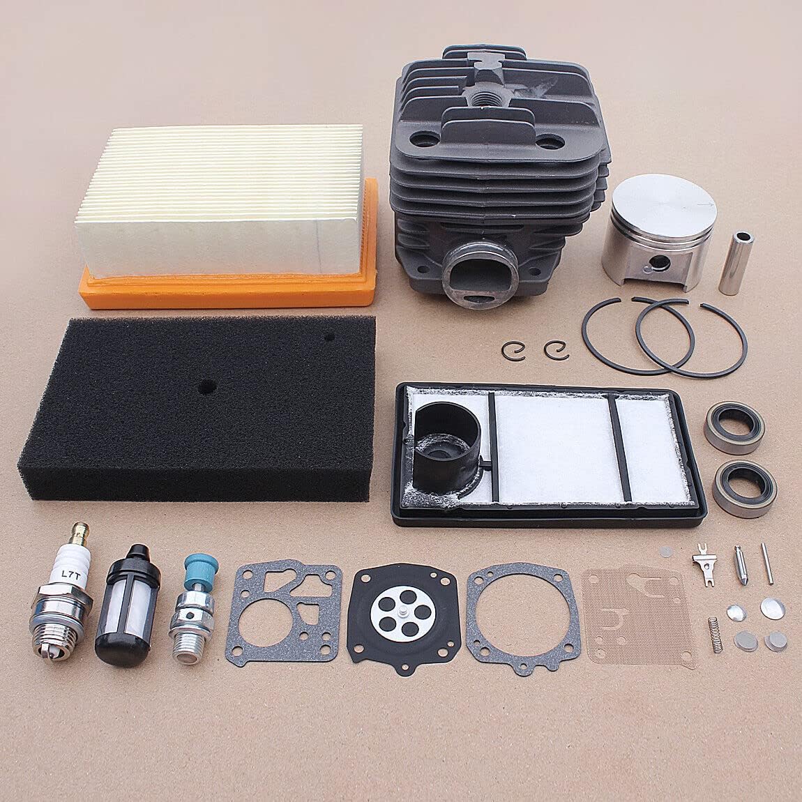 Replacement Spare Part for Chainsaw 49mm Cylinder Air Fliter Kit for Stjhl TS400 Concrete Cut-Off Saw 4223 020 1200