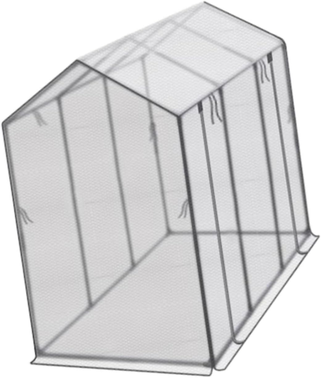 MYCENSE Mini Greenhouse Garden Nursery Plant Cover Accessories Protection Easy Assembly for Outside Vegetables Gardening Germination, 180cmx80cmx143cm