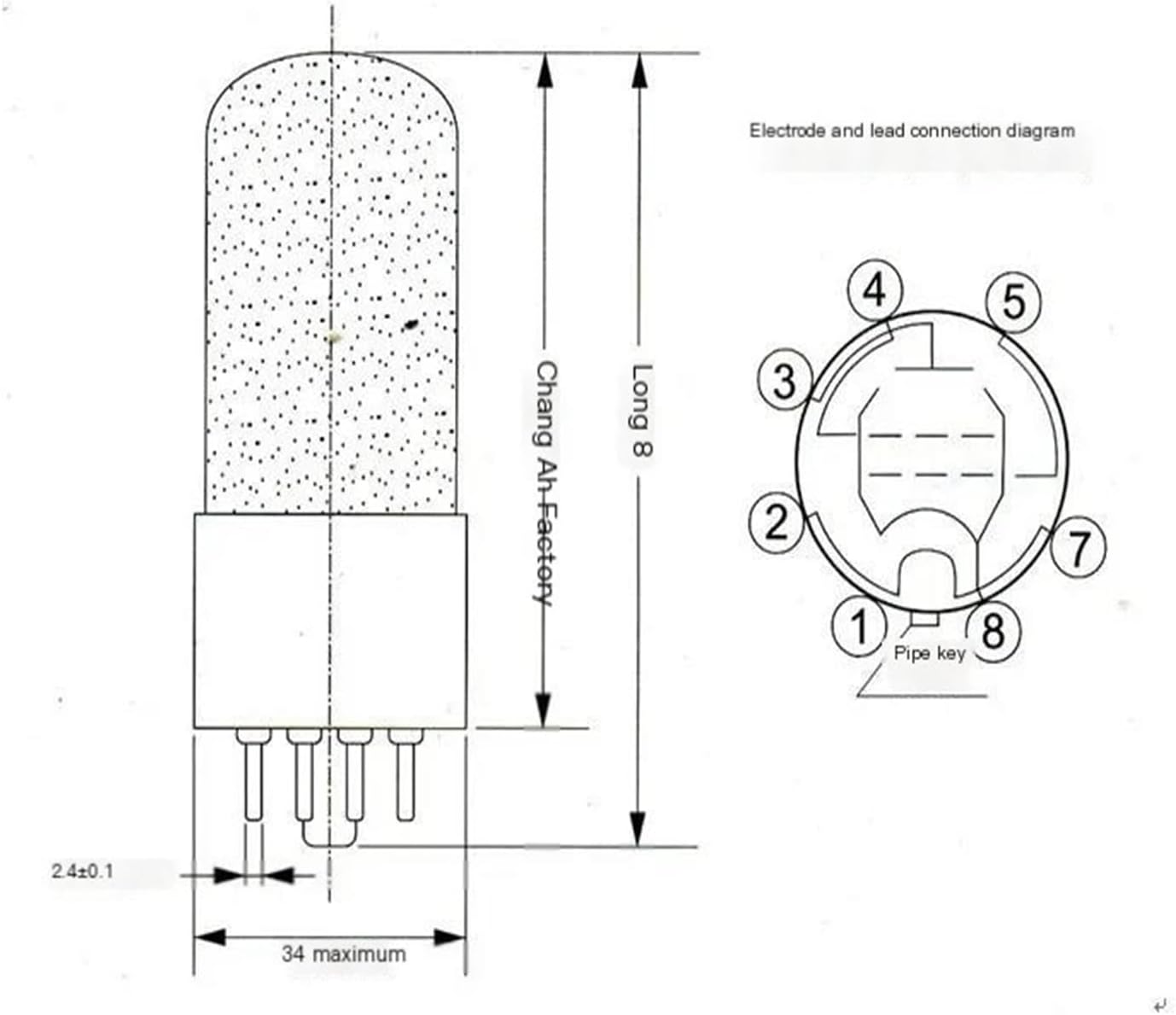 1/2/4PCS 6V6GT Vacuum Tube(1PCS)