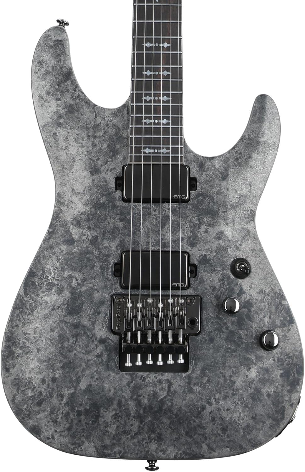 Schecter Ernie C C-1 Electric Guitar - Satin Black Reign