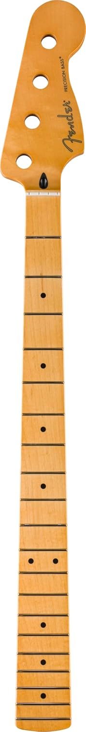 Player II Series Precision Bass Neck, 22 Medium Jumbo Frets, Maple, 9.5