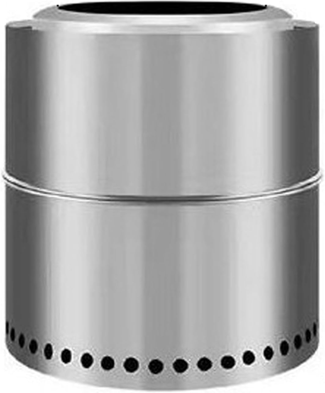 Smokeless Firepit Fire Pit Stainless Steel Fire Pits with Stand Carry Bag for Outdoor Backyard Patio Garden Picnic Camping Bonfire(直径50cm)