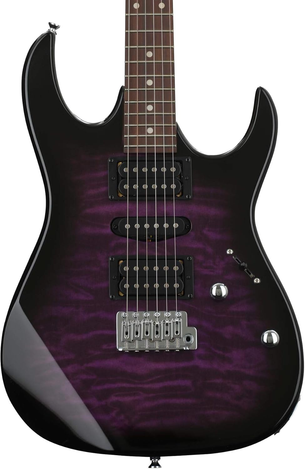 Ibanez Gio GRX70QA - Transparent Violet Sunburst