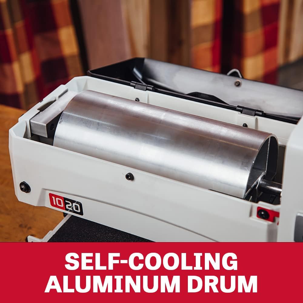 JET 10-Inch Benchtop Drum Sander, 1 HP, 115V 1Ph (Model JWDS-1020)