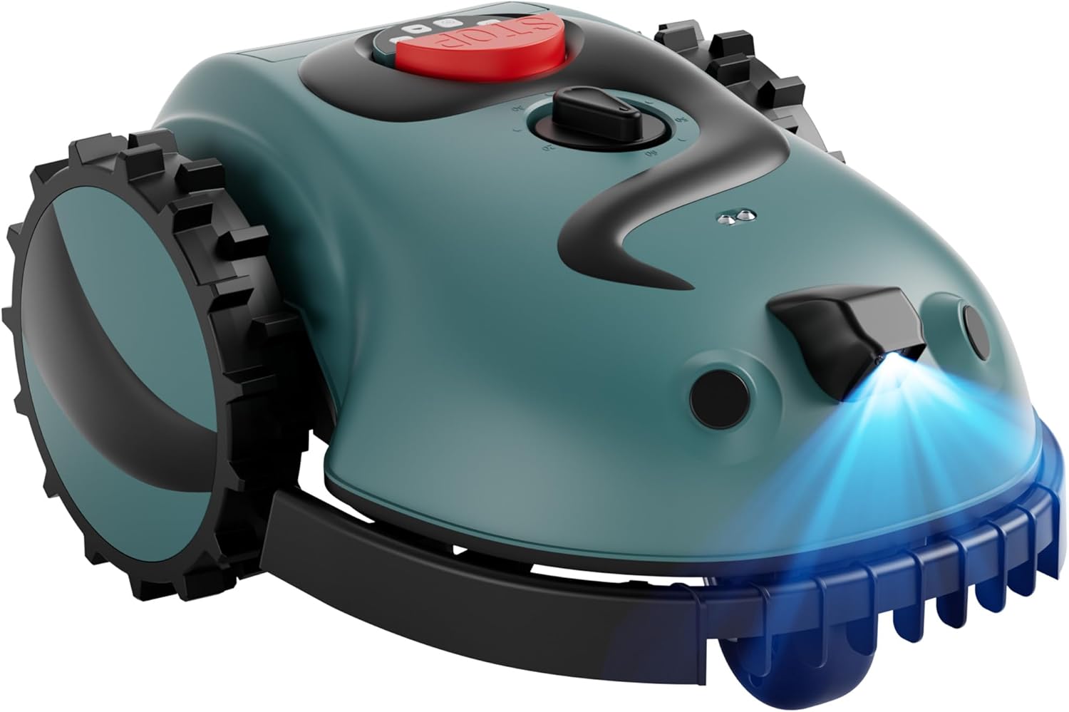 V200 Robot Lawn Mower Perimeter Wire Free, Mows Up to 2000-3500 Square Feet, Robotic Lawnmower for Small Lawns, Vision AI Smart Obstacle Avoidance