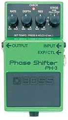 BOSS PH-3 Phase Shifter Guitar Pedal (PH-3), Green, meduim