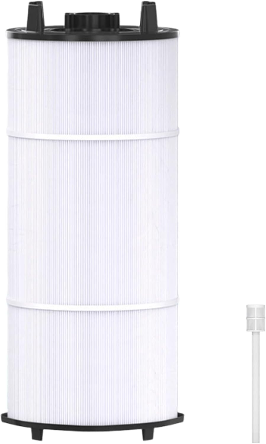 27002-0300S Pool Filter Cartridge Compatible with Sta-Rite System 2 Modular Media PLM300 Pool and Spa Cartridge Filter. Filters up to 300 Square feet. Equipped with air Release Assembly.