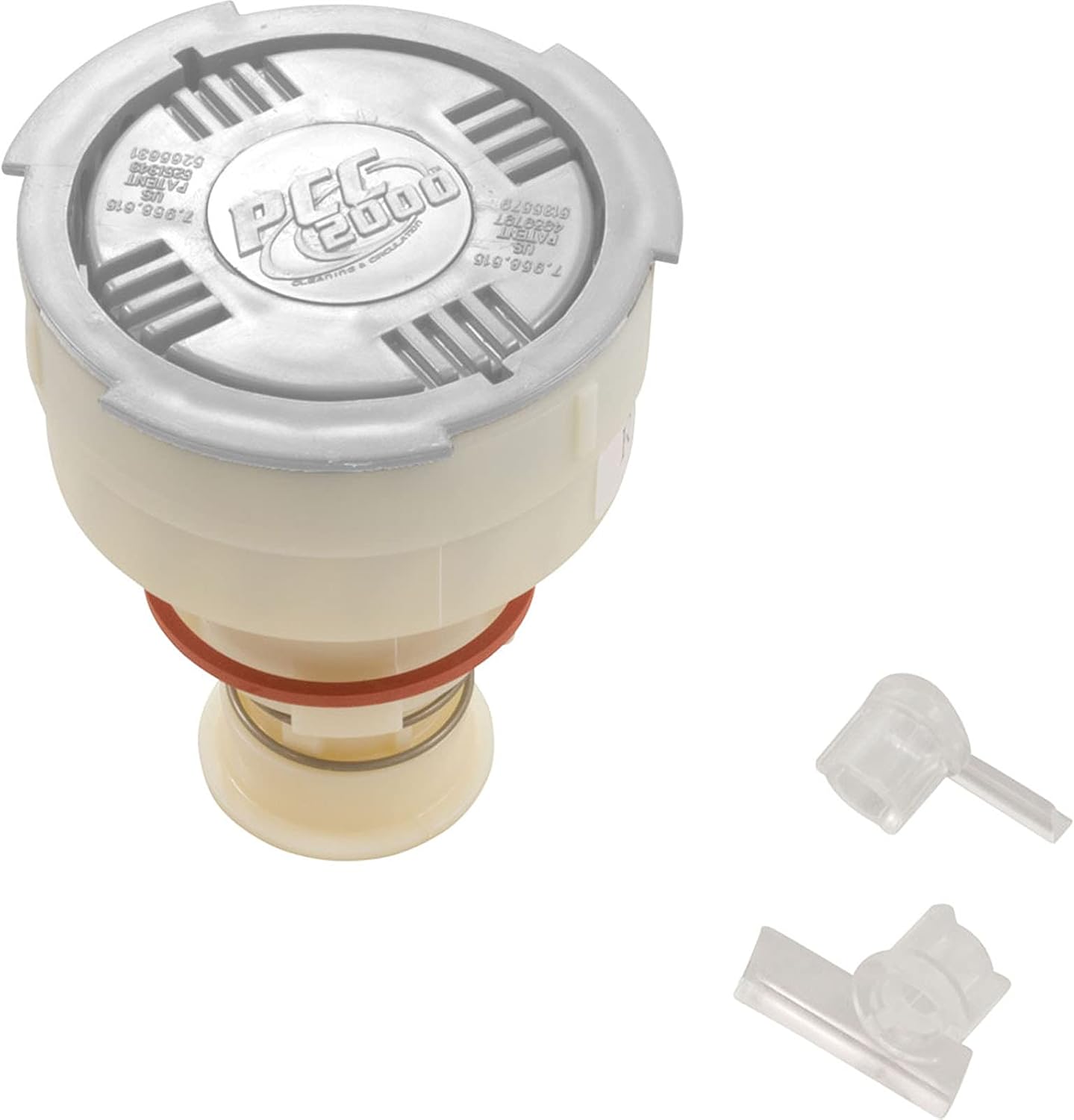 and Spa 004-552-5020-01 Pop-up Head Rotating Nozzle Pcc2000, White