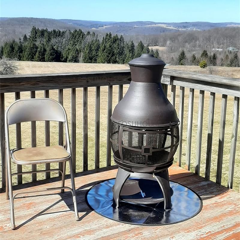 Outdoor Fireplaces Fire Pit for Outdoor Heater Winter Heating Stove Charcoal Creative Home Courtyard Garden Fire Pits