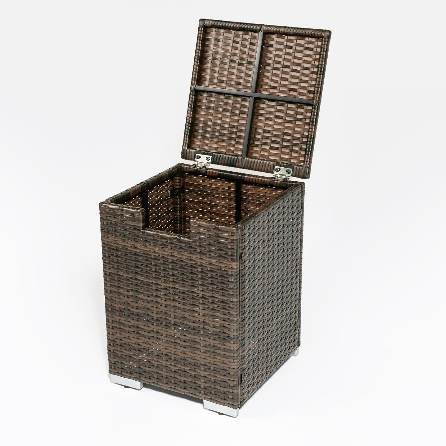 Propane Tank Cover, Propane Tank Holder for 20lbs Tank Propane Tank Cover with Adjustable Feet Hideaway Tank Table for Fire Pit Table