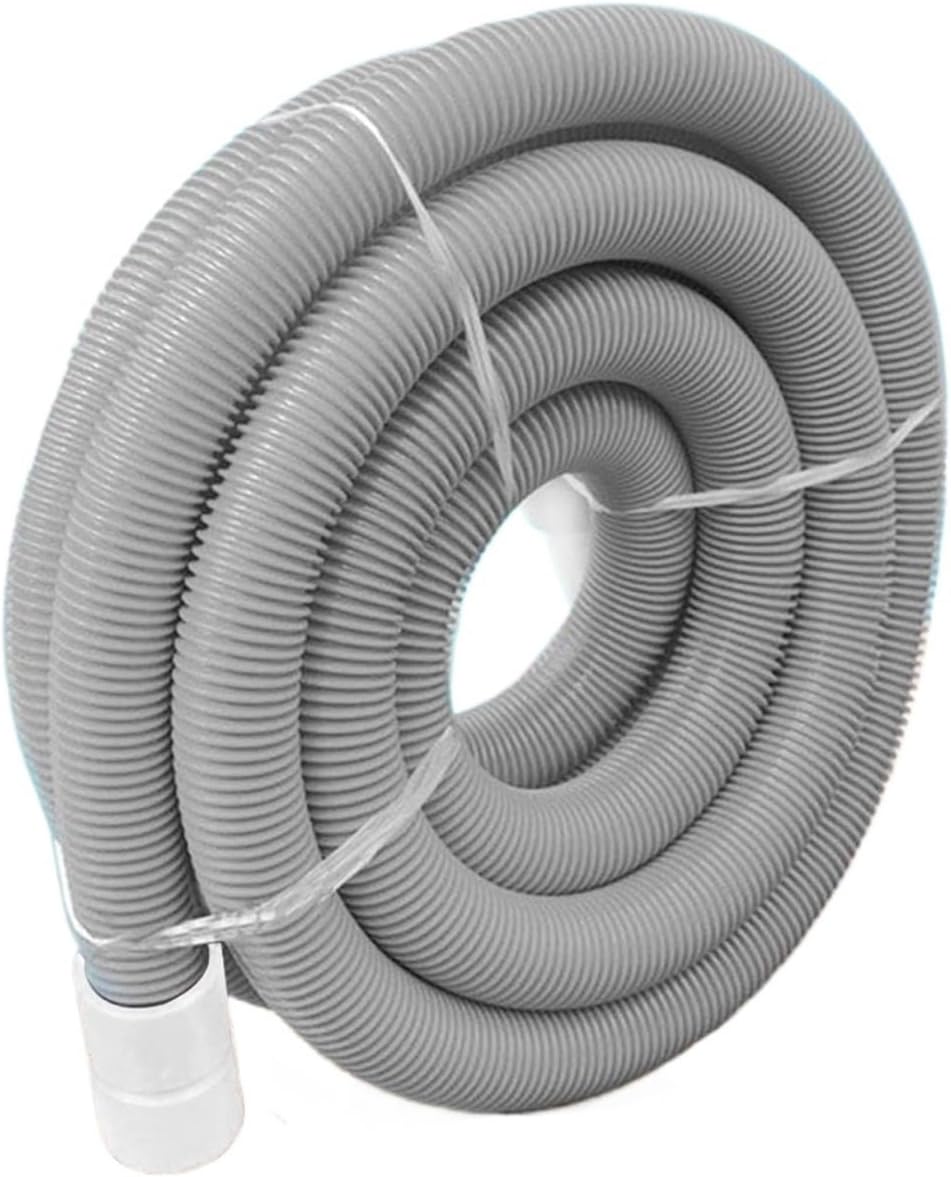 Heavy Duty Ground Pool Vacuum Hose With Swivel Cuff Durable For Pools