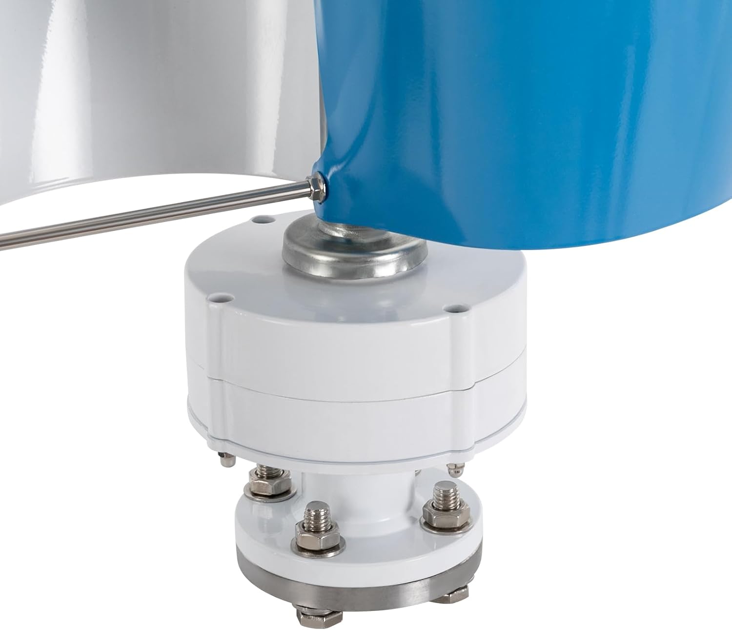 Gbonklong 500W Vertical Axis Wind Turbine Generator No Noise,12V Permanent Magnet Generator with Controller, Wind Turbine Wind Turbine Power Generation for Home Street Lighting (Blue)