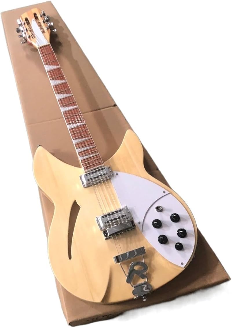 Custom Wood Color 360/12 String Guitars - Perfect for Musicians and Enthusiasts Seeking a and High- Instrument for Personalized Performance