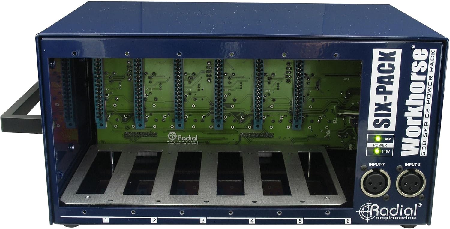 Radial Engineering Workhorse - SixPack 500 Series Desktop Rack