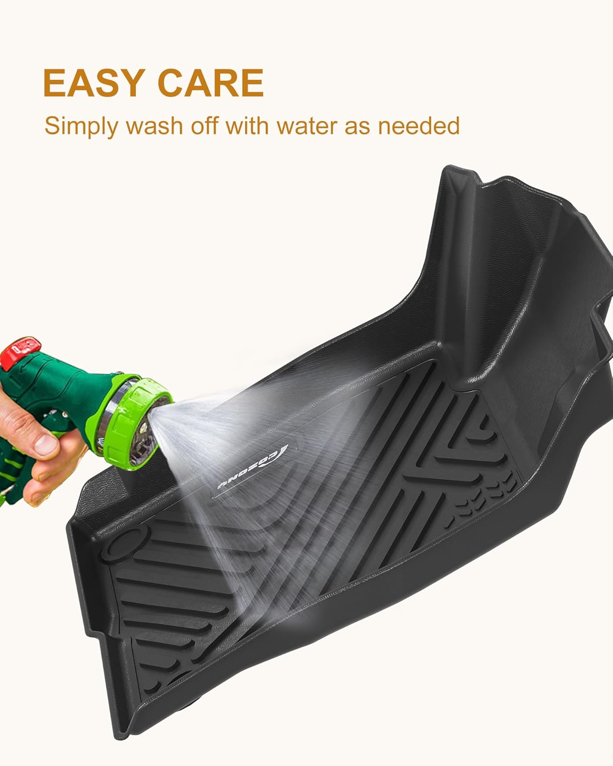 Floor Mats for Subaru Forester 2019-2024, TPE All Weather Forester Accessories Custom Fit Front 1st & 2nd Row Floor Liner, Black