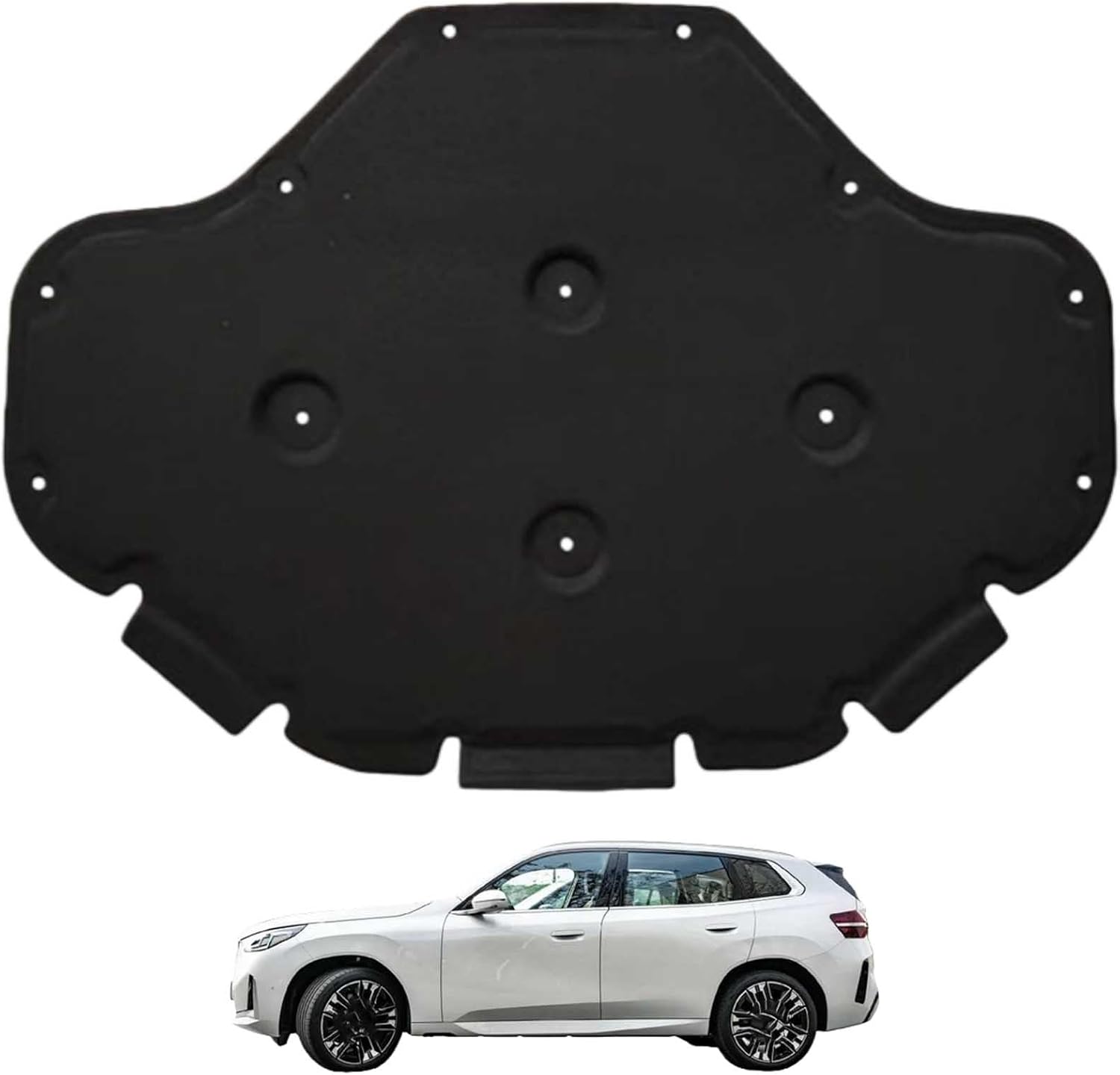 Car Front Hood Engine Sound Pad for BMW X3L 2025, Heat Insulation Cotton Mat Cover Soundproof Car Accessories