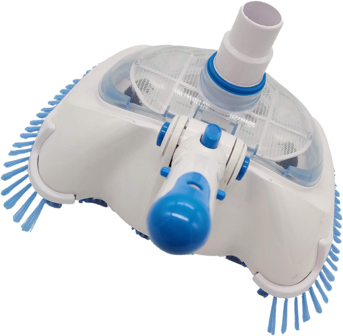 Luxury Vacuum Cleaning Head for Swimming Pools Cover Heavy Duty Pool Brush Head for Effective Cleaning Compatible