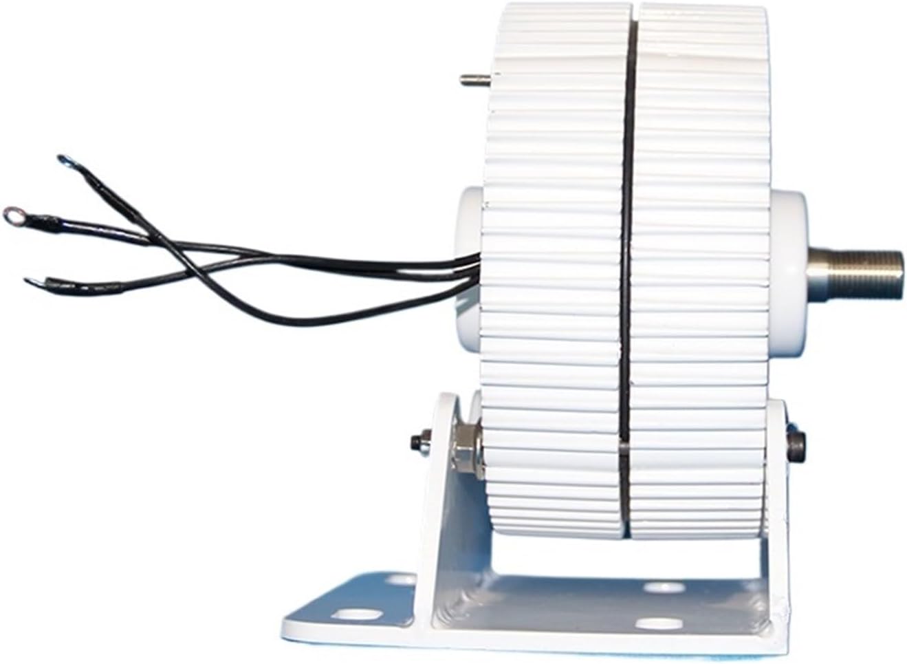 Wind Turbines, Permanent Magnet nerator 600W 12V 24V 48V 3 Phase arless Use for Wind Turbine Low Wind Speed Starting Wind Turbines(WB,Single Shaft_24V_600W)