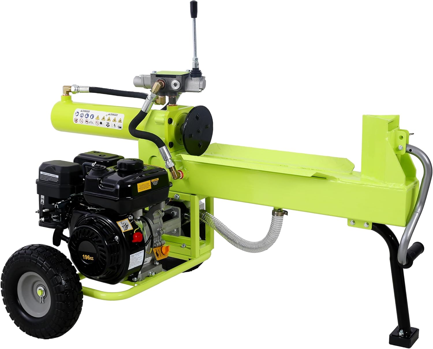 20 Ton Portable Log Splitter, 7HP Engine, Auto Return, 20.5