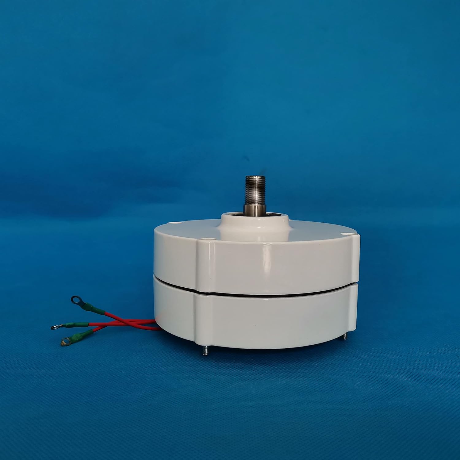 Wind Turbines, Wind Turbine Generator 1000W 2000W 3000W 12V 24V 48V 3 Phase Gearless Permanent Magnet AC Alternators for Wind Water Turbine,for Hybrid Solar Wind System(with Base,48V_1600W)