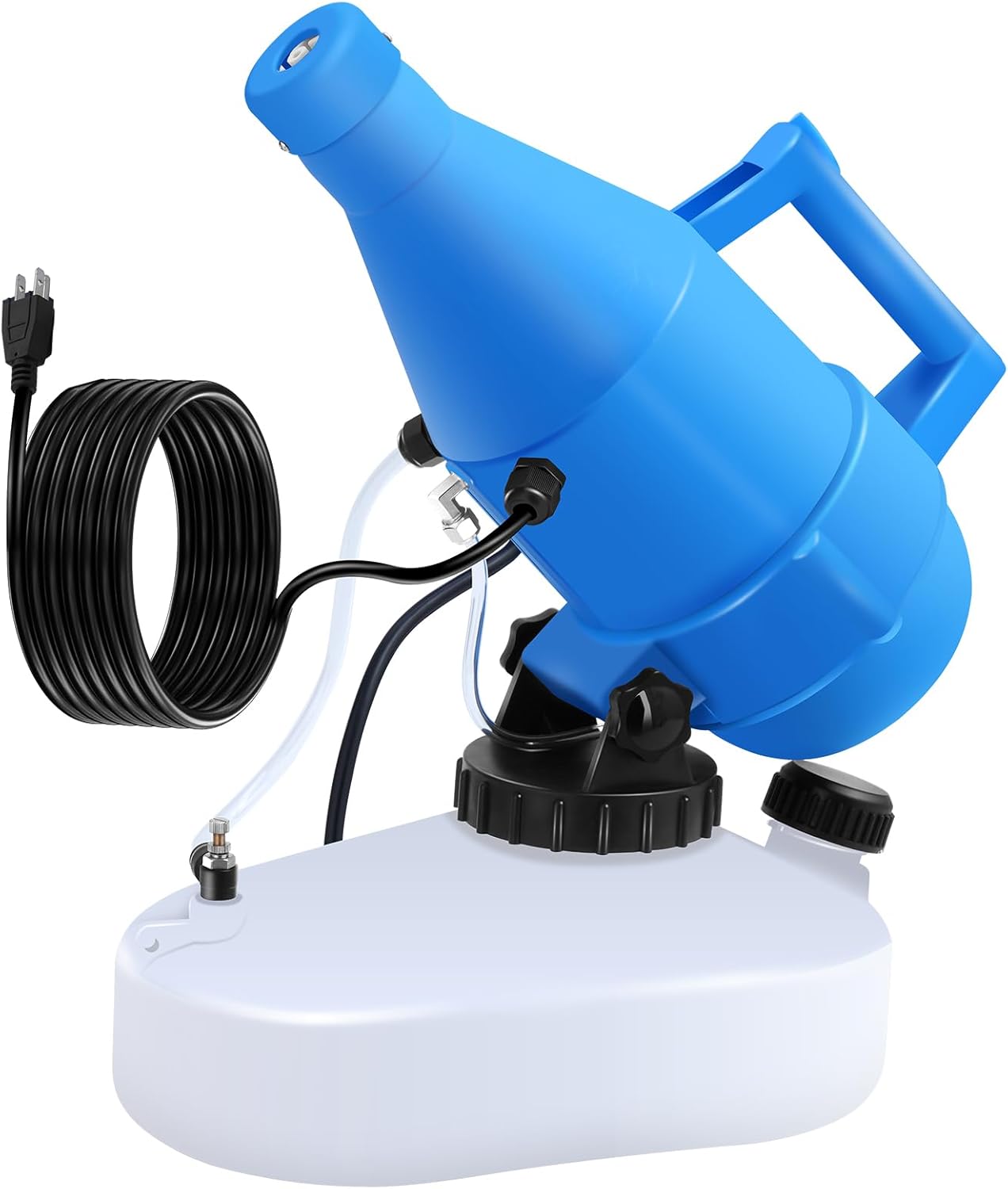 1200W Electric ULV Sprayer, 1.2 Gallon Adjustable Mist Fogger with 17ft Power Cord, Portable Fine Mist Maker for Indoor and Outdoor Use