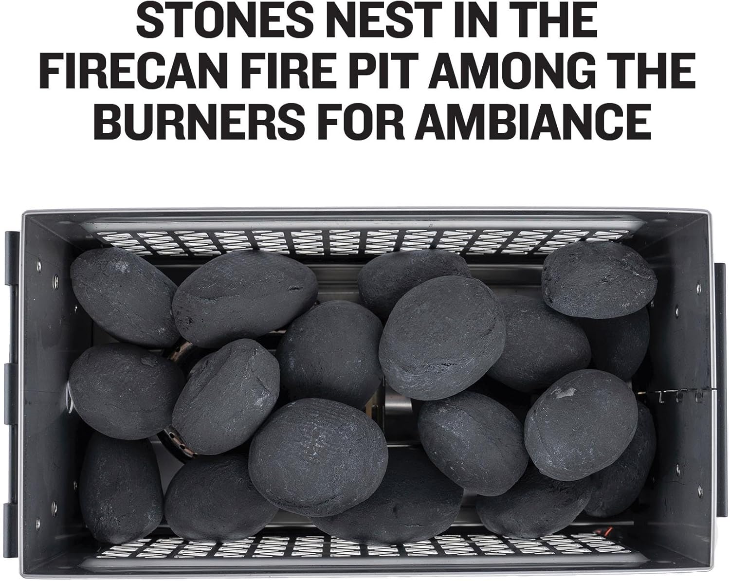 Ignik FireCan Elite Fire Pit + Moon Rocks