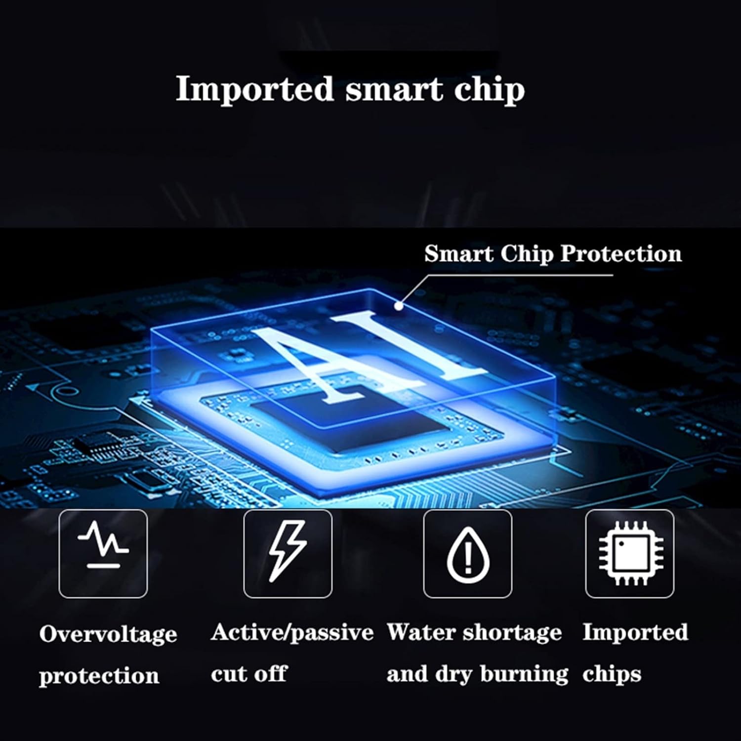 3D Water Vapor Fireplace with Humidifier Flame Slim Silent Electric Fireplace, Recessed Mount Decorative Fireplace, Remote Control with Timer, Touch Screen, Adjustable Flame Height(1800mm)