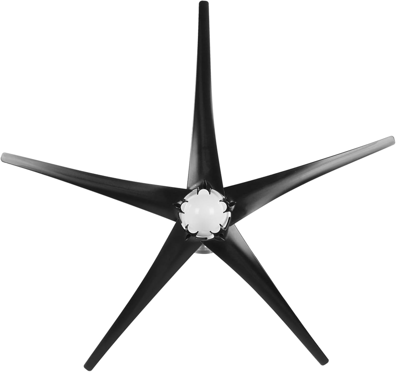 Wind Generator, 1200W 5 Blade Small Wind for Industrial Supplies Machinery Equipment,Dynamo (24V)