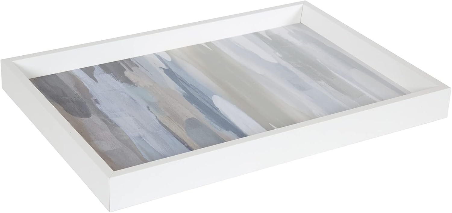 Amanti Art 13x19 Inch Decorative Tray or Ottoman Tray with anti-slip surface for use on coffee tables, bathroom or bedroom for organizing jewelry, remotes, accessories or other small home decor accent