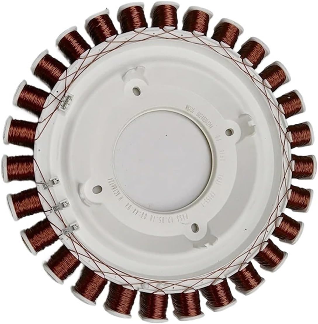 Compatible with Haier Drum Washing Machine Variable Frequency Motor Rotor Stator XQG70-B1228/B1228A Direct Drive Coil(329A)