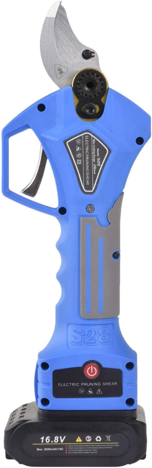 Professional Cordless Electric Pruning Shears with Lithium Battery Powered Tree Branch Pruner for Garden Farm Orchard