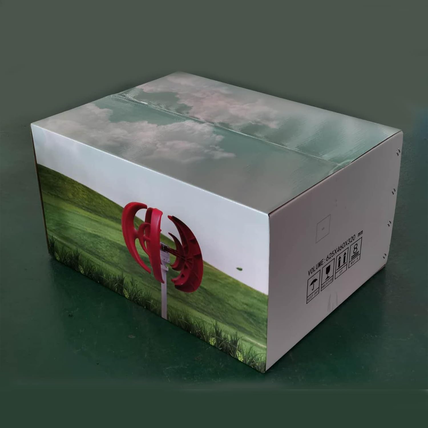 4000W Vertical Windmill with Magnetic Levitation Generator,12V- 48V Low Wind Start Noise Free Farm for Home Use