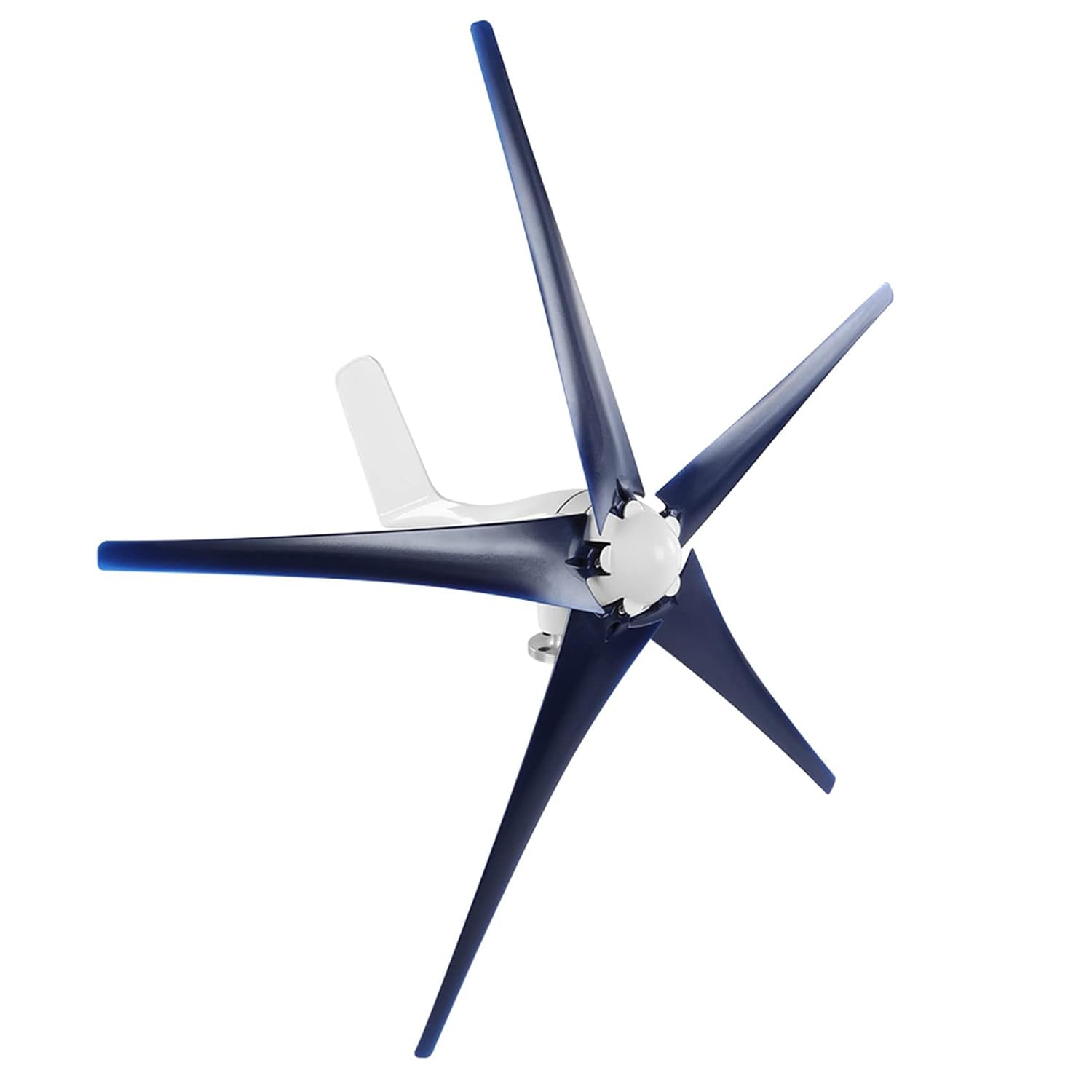 Wind Generator Windmill Generator 1600W 5 Blade Small Wind Turbines Kit with 3 Phase AC Permanent Magnet Synchronous Electricitygenerator (12V)