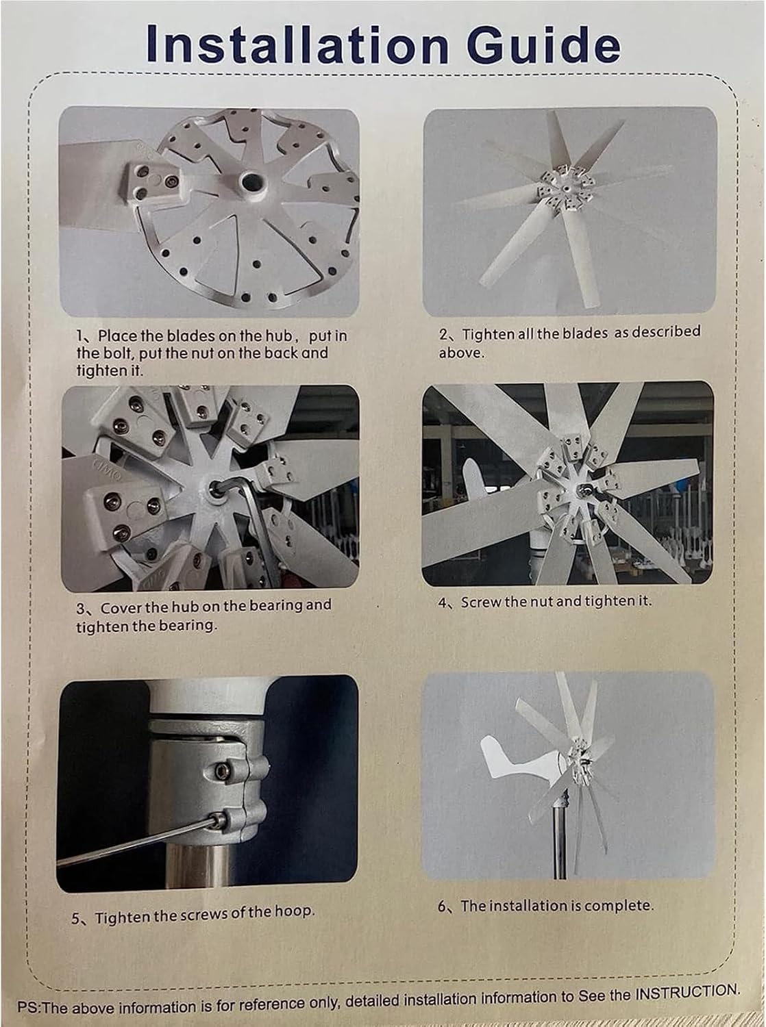 12V/ 24V 1600W Wind Turbine Generator Kit 8 Blades Wind Turbines Motor with Controller Power Generation Windmill for Homeuse Residential